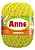 Linha Fio Anne Círculo Crochê Tricô Colorida 500m 295 Tex Cor Amarelo Cítrico - Imagem 1