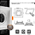 Spot Embutir Quadrado MR16 Recuado Ajustável GU10 Bivolt Branco - Imagem 2