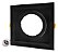 Spot Embutir Quadrado AR111 Recuado Ajustável GU10 Bivolt Preto - Imagem 1