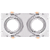 Infiniti Light Spot Embutir Duplo Recuado Retangular AR70 Ajustável Branco - Imagem 7