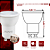Avant Lâmpada LED Mini Dicróica MR11 GU10 Bivolt 4W 6500K - Imagem 2