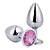 PLUG ANAL DE METAL COM PEDRA GRANDE GENERAL IMPORT - Imagem 2