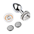 PLUG ANAL METAL LED PEQUENO GENERAL IMPORT - Imagem 5