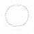 Pulseira Inspiração Elo Cartier |  Aço Inoxidável - Imagem 1