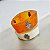 Pulseira Triangular Mão de Hamsa Laranja - Imagem 3