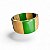 Pulseira Madeira Listrada Verde - Imagem 1