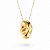 Colar Orgânico Martelado | Aço Premium Gold 18k - Imagem 1