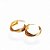 Argola Transpassada | Gold 18k - Imagem 1