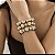 Pulseira Esferas Maxi | Dourada e Prateada - Imagem 3