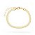 Pulseira Malha de Aço 6mm | Dourada - Imagem 1
