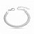 Pulseira Malha de Aço 6mm | Prateada - Imagem 1