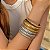 Pulseira Flex Snake 10mm | Gold - Imagem 4
