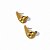 Brinco Dueto Gold - Imagem 1
