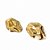 Brinco Pedra Orgânica | Gold - Imagem 1