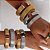 Bracelete Malha Snake 12mm - Imagem 2