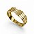 Bracelete 3 Fios | Aço Gold - Imagem 1