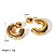 Argola Esfera Bold | Dourada - Imagem 3