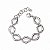 Pulseira Maxi Elos Losango | Prateada - Imagem 1
