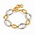 Pulseira Maxi Elos Losango | Mista - Imagem 1