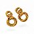 Brinco Argolas Trinity Bold - Imagem 1