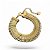 Pulseira Malha Real Dourada - Imagem 1