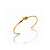 Pulseira Aro Nó Dourado - Imagem 1