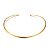 Choker Aro Contour | Gold - Imagem 1