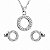 Conjunto Circle Cravejado - Imagem 1