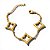 Pulseira Trevos da Sorte | Ouro 18k - Imagem 1