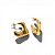 Brinco Argola Organica | Ouro 18k - Imagem 3