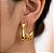 Brinco Argola Organica | Ouro 18k - Imagem 2