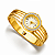 Relógio Bracelete Fios | Ouro 18k - Imagem 1