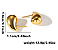 Brinco Gota Minimalista | Ouro 18k - Imagem 2