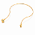 Choker Futura Gota Banho Ouro 18k - Imagem 1
