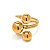 Anel Multi Spheras Maxi | Dourado - Imagem 1