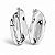 Brinco Maxi Atto | Prateado - Imagem 1