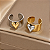 Anel Statement Duo | Prateado - Imagem 2
