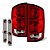 Par De Lanterna Traseira Dodge Ram 2500 5.9 2004 A 2006 - Imagem 3