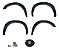 Kit + Alargador De Paralama Ram 2500 3500 6.7 2019 A 2024 - Imagem 1
