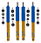 Kit Amortecedor Bilstein Ram 2500 2024 Conforto Importado - Imagem 1