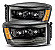 Kit Farol Black Drl Dianteiro Dodge Ram 5.9 2006 A 2009 - Imagem 1