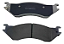 Kit Pastilha Traseira Dodge Ram 2500 2005 A 2008 Cerâmica - Imagem 1