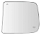 Lente Do Retrovisor Ram 2500 E 3500 2019 A 2022 Esquerdo - Imagem 1