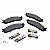 Pastilha Dianteira Original Mopar Dodge Ram 2500 2004 A 2008 - Imagem 1