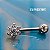 PIERCING INTIMO CRISTINA II ZIRCÔNIA CRISTAL TITÂNIO - Imagem 1