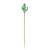PICK DE MADEIRA CACTOS DE 12CM COM 12 UNIDADES 29003058 - Imagem 1