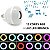 LÂMPADA BLUETOOTH LED LUZ RGB MUSICAL SOM 12W COM CONTROLE - Imagem 1