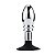 PLUG ANAL ESCALONADO COM VENTOSA 130X45MM MEAME MPA1387 - Imagem 2