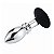 PLUG ANAL ESCALONADO COM VENTOSA 130X45MM MEAME MPA1387 - Imagem 1