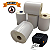 Pack 05 Bobinas Etiqueta Térmica Adesiva 100x150mm 31 metros - Imagem 5